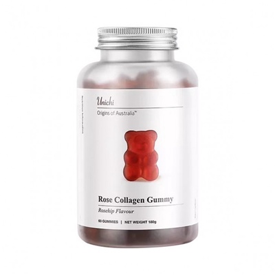 Unichi | Rose Collagen Gummy Bear 60 Gummies