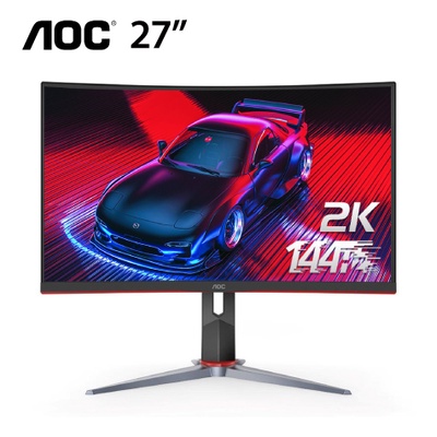 AOC | 27吋 2K HDR 曲面電競螢幕 (CQ27G2)