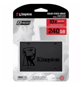 Kingston | ฮาร์ดดิส Kingston A400 SSD 240GB SATA 3 2.5inch SA400S37