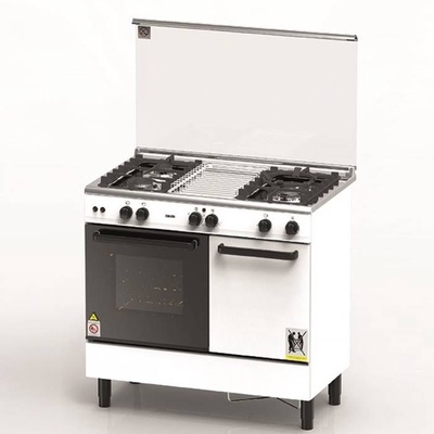 Zanussi | 3 Burner Freestanding Gas Cooker with 62L Electric Oven (ZCG932W)
