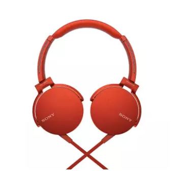 Sony หูฟังแบบครอบหู รุ่น MDR-XB550APRCE