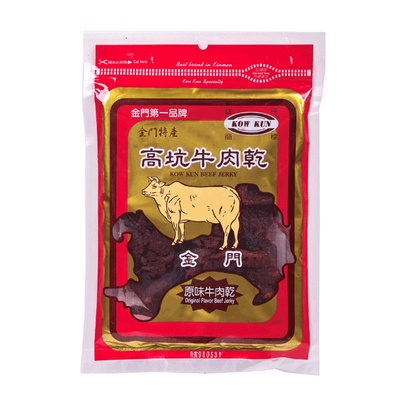 【金門高坑】牛肉乾 原味 180g