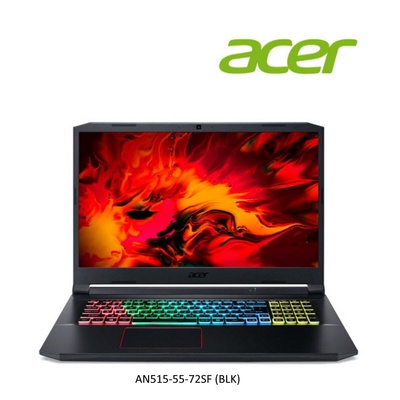Acer | Nitro 5 AN515-55-72SF (15.6 Inch FHD/i7-10870H/16Gb/1TB/GeForce GTX 1650TI/Win10)