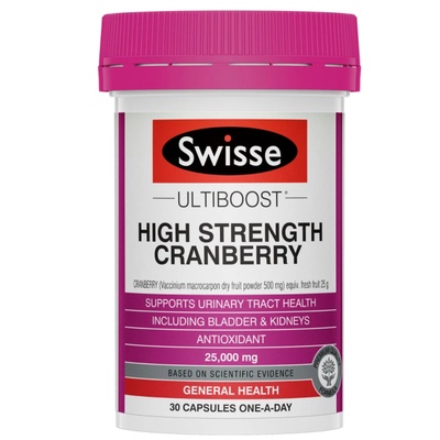 Swisse | Ultiboost High Strength Cranberry 30 Capsules
