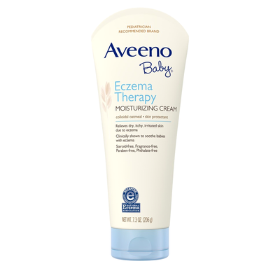 Aveeno | Baby Eczema Therapy Moisturizing Cream ครีมสำหรับเด็กผิวเป็นกลาก และผดผื่น