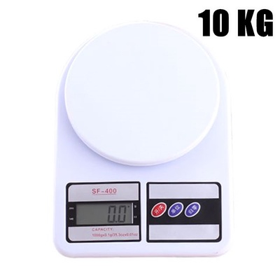 Digital Kitchen Scale Electronic LCD Weighing Scale 10 kg (SF-400)