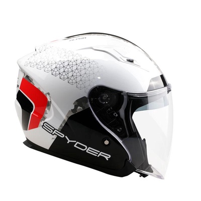Spyder | Open-Face Helmet with Dual Visor (Alpha GD Series 3)