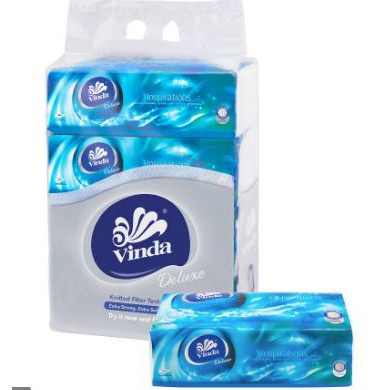 Vinda | Deluxe Soft Pack Facial Tissue Large 120's x 4