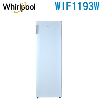 Whirlpool 惠而浦 |  193 公升直立式無霜冷凍櫃 (WIF1193W)