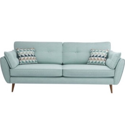 KOOLA | Nordic Velvet Sofa 3 Seater