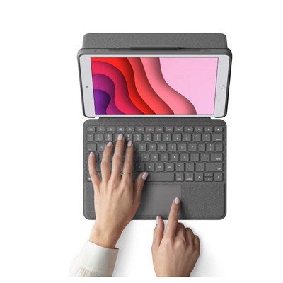 Logitech | Combo Touch iPad Keyboard Case with Trackpad