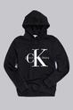 calvin klein black and white hoodie