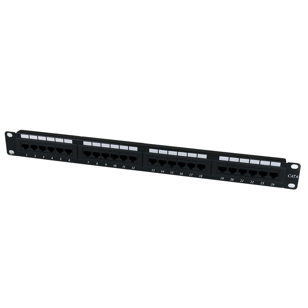 Cat6 Trendnet 24-Port Blank Keystone 1U Patch Panel Cat6A 1 Cat5 Utp Cat5E