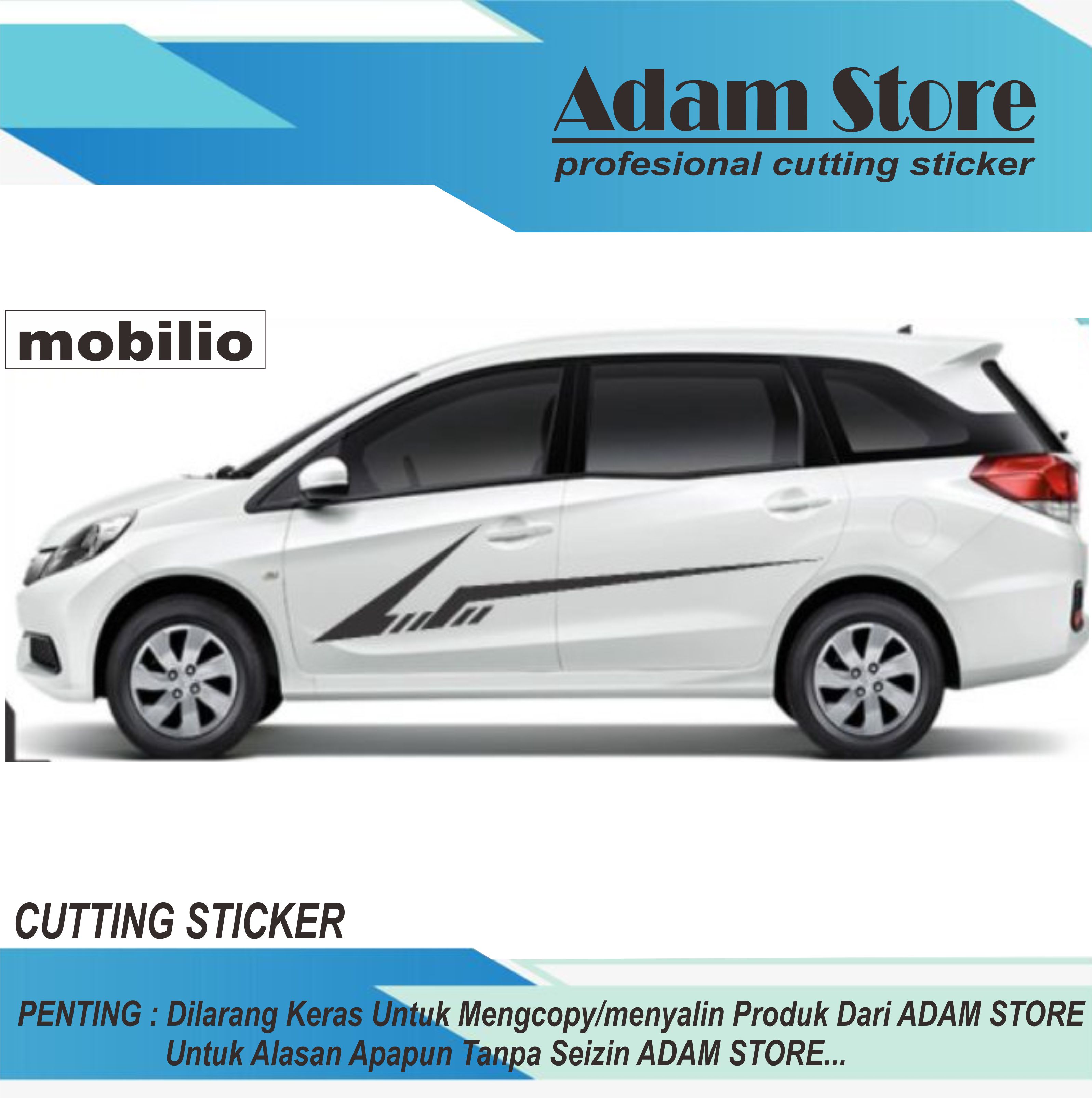 Inspirasi 87+ Modifikasi Stiker Mobilio Putih Gratis Terbaru
