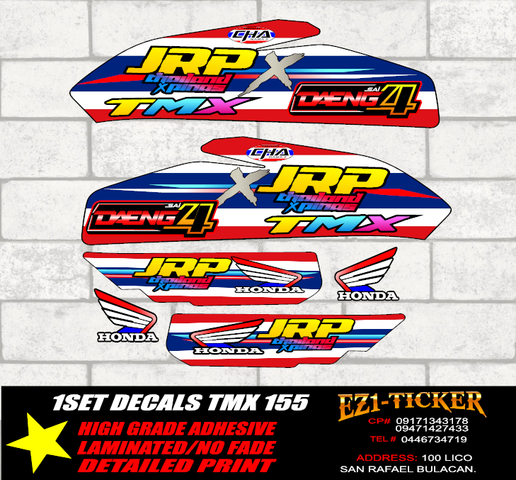 Honda Tmx 155 Sticker Design Promotion Off 77
