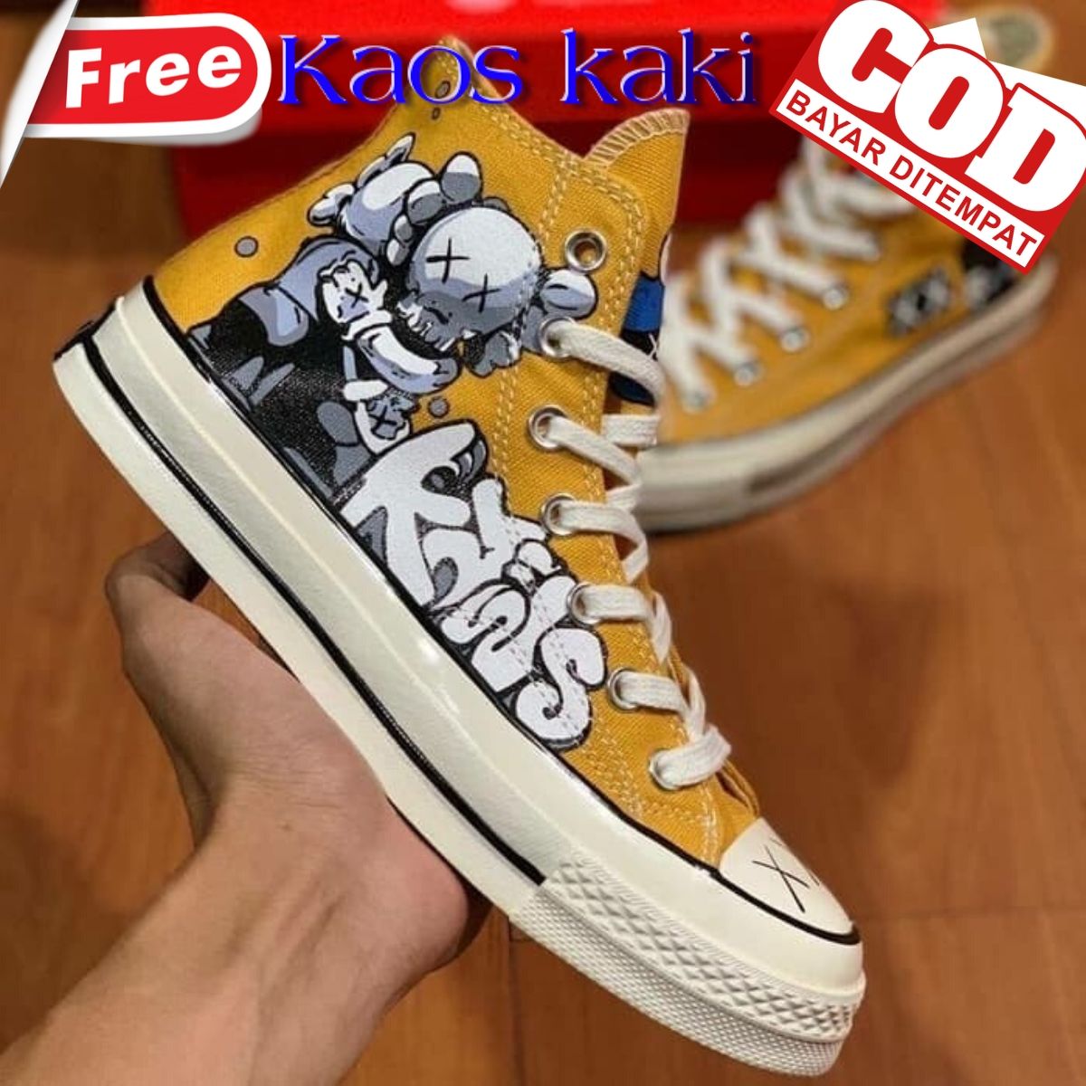 converse kaws original