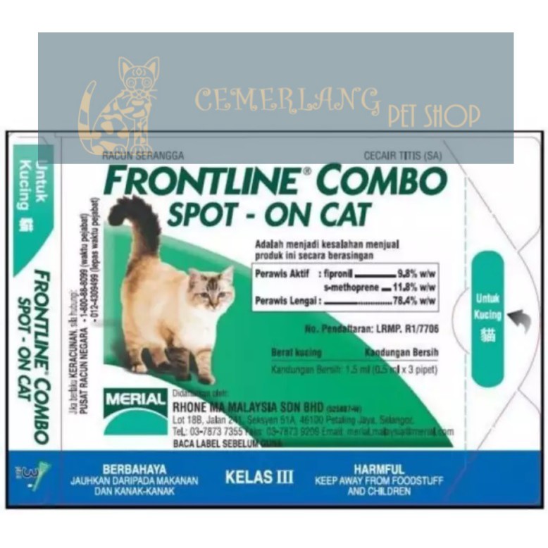 Spot On Frontline Cat Price u0026 Promotion - Nov 2021 BigGo Malaysia