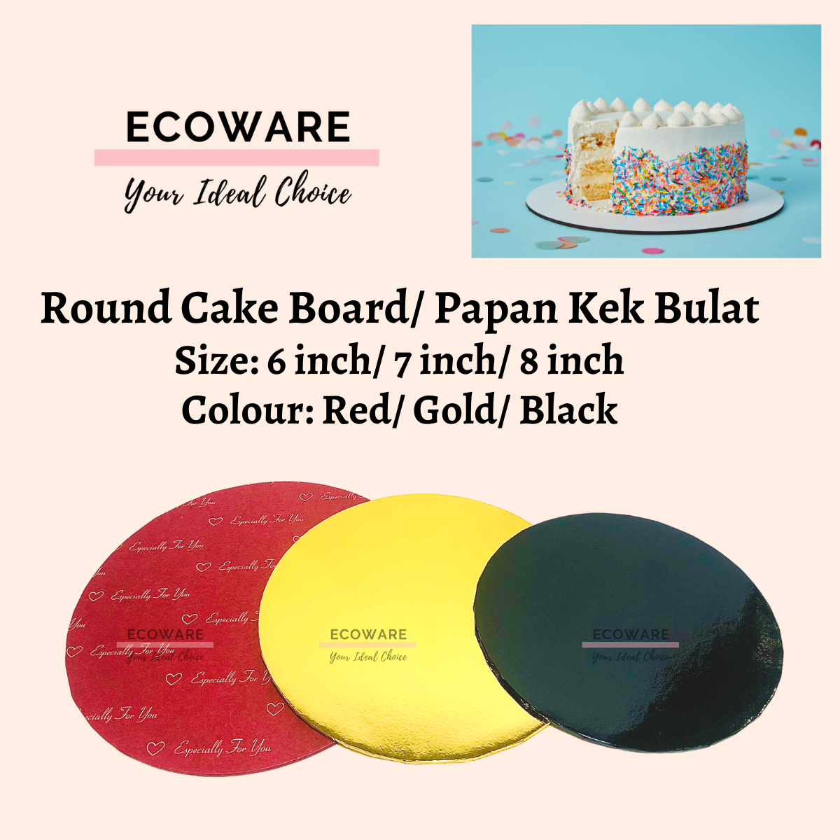 7 Cake Board Price Promotion Nov 2021 Biggo Malaysia