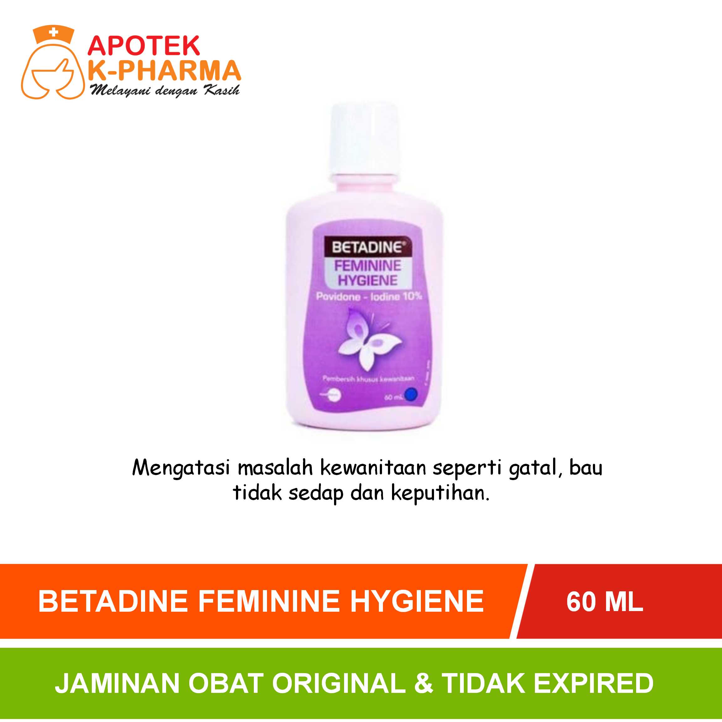 Betadine feminine hygiene untuk gatal