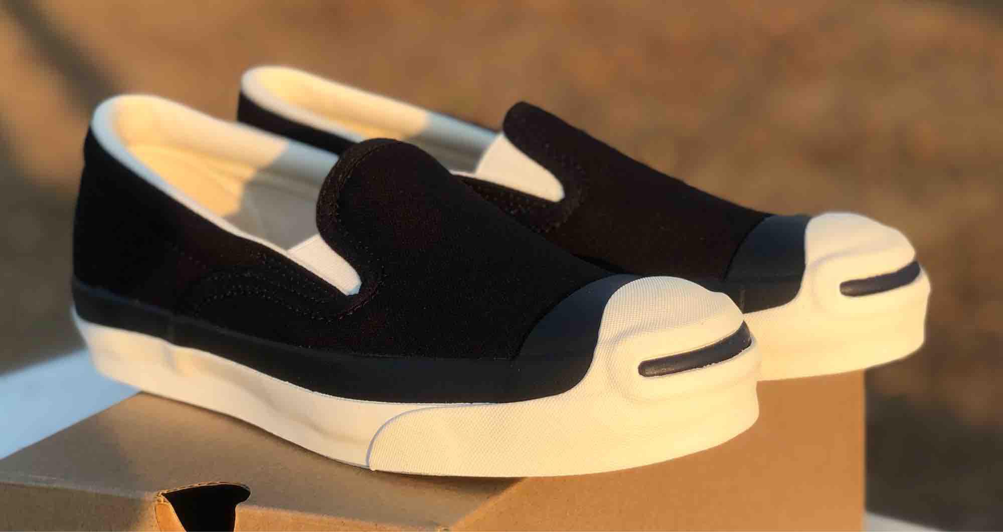 converse jack purcell ret slip on