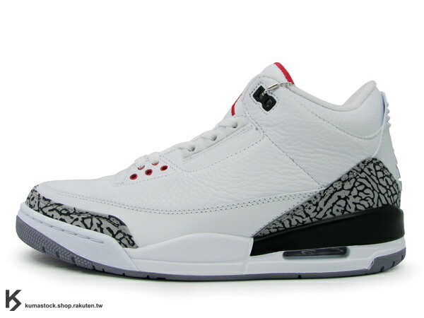 White jordan 3 cement