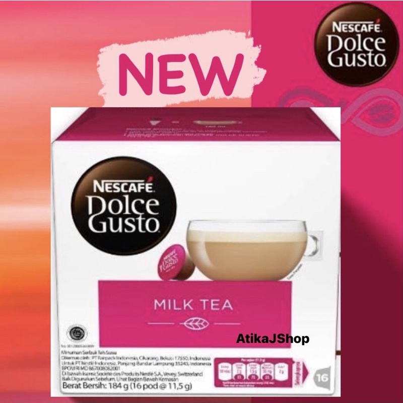 Dolce Gusto Capsules Milk Tea Best Price In Nov 2021 Biggo Singapore