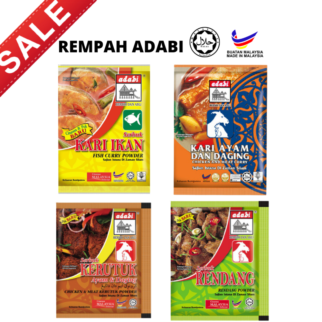 Rempah Kari Adabi Daging Price u0026 Promotion - Dec 2021 BigGo Malaysia