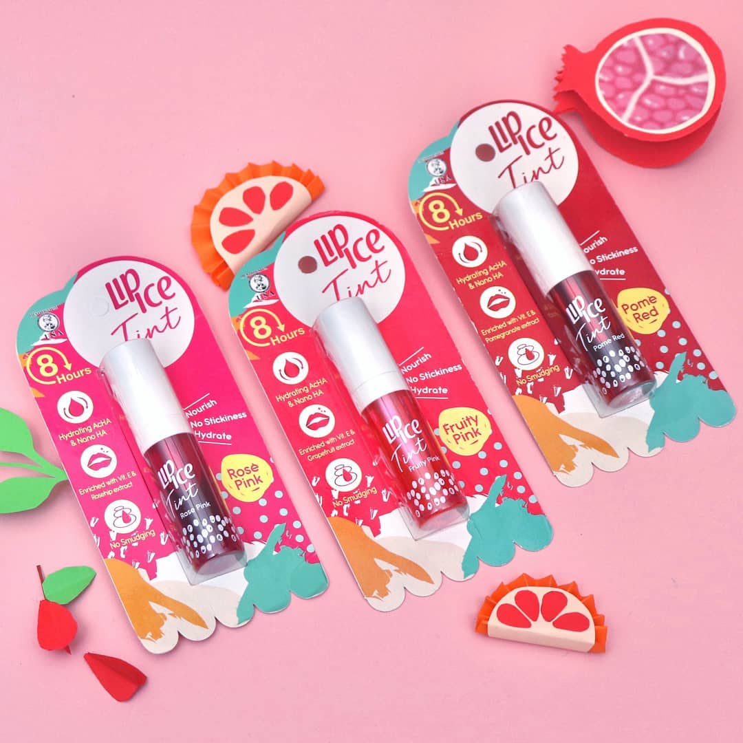 lip ice tint fruity pink