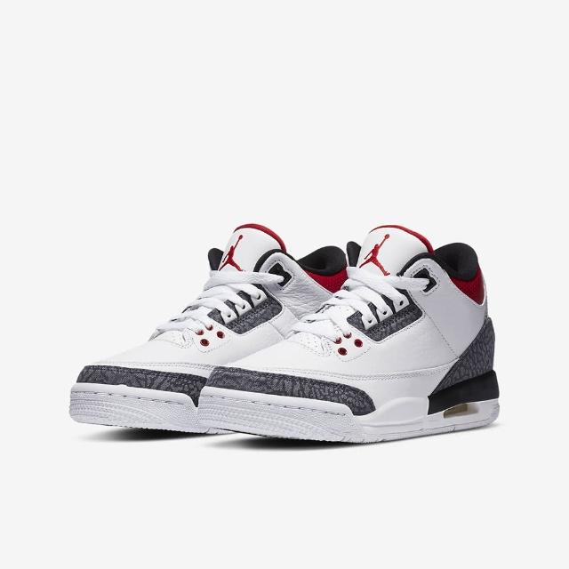 jordan 3 white and black