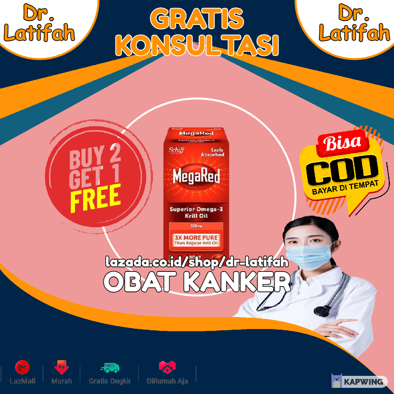 Harga Krill Oil Mega Red Terbaru Juni 2022 | BigGo Indonesia