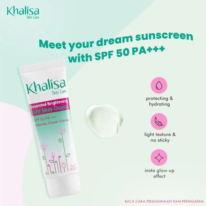 harga sunscreen khalisa