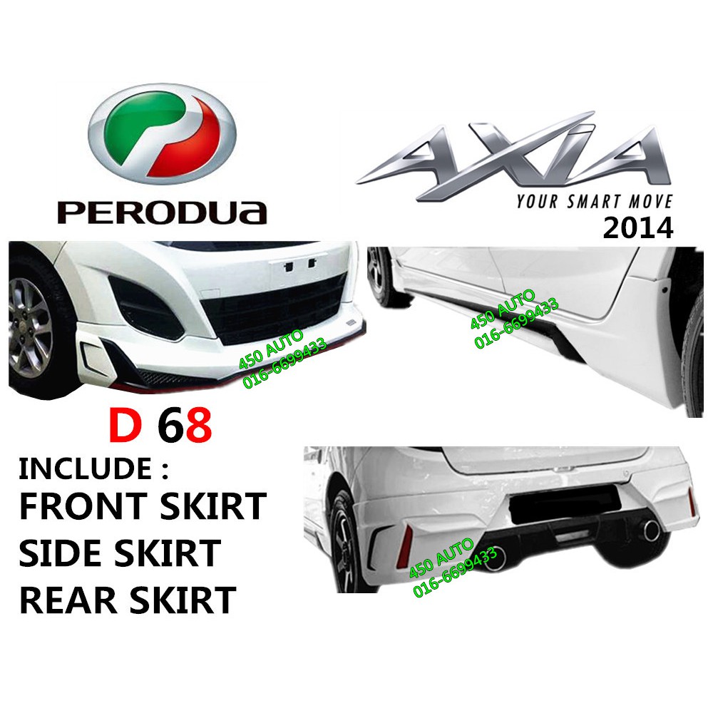 axia sportivo bodykit