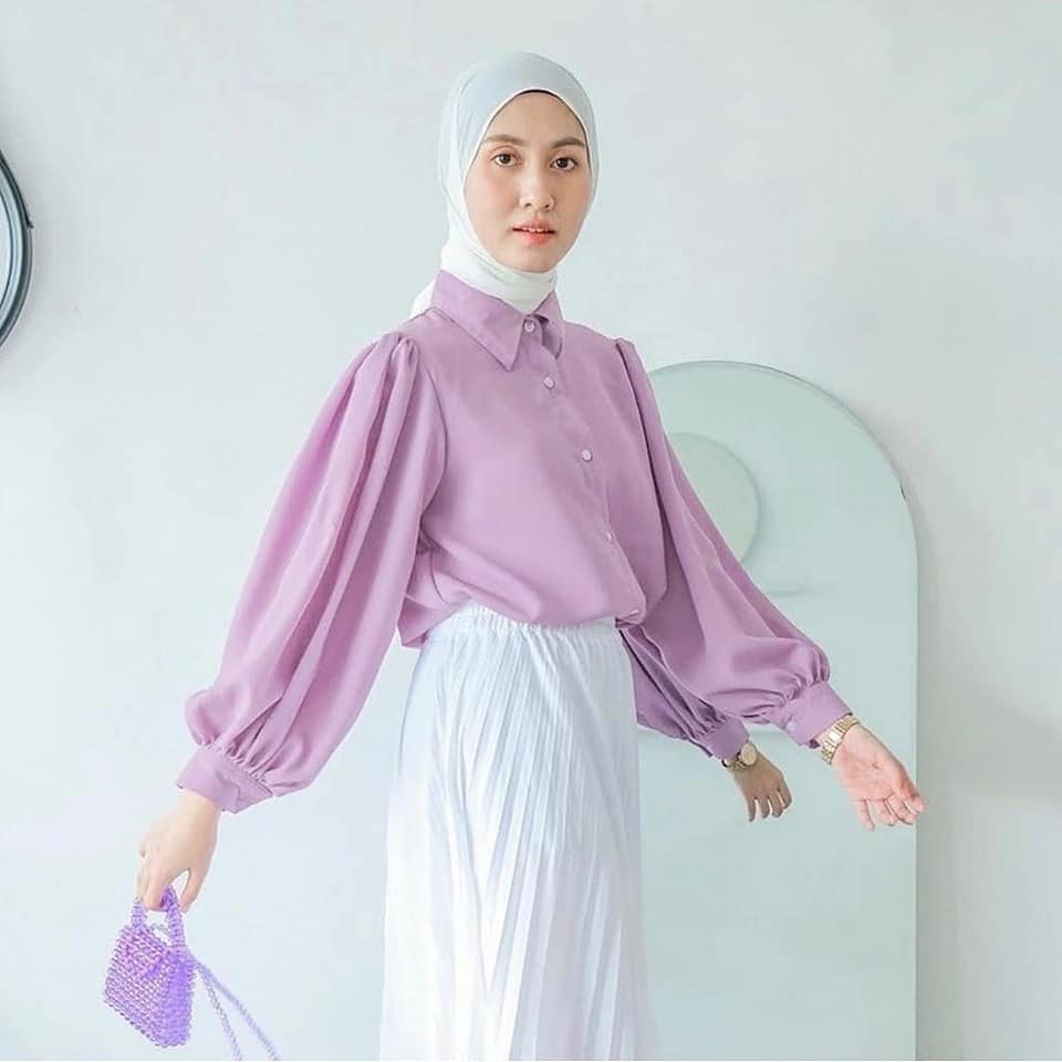 baju atasan wanita kekinian lazada