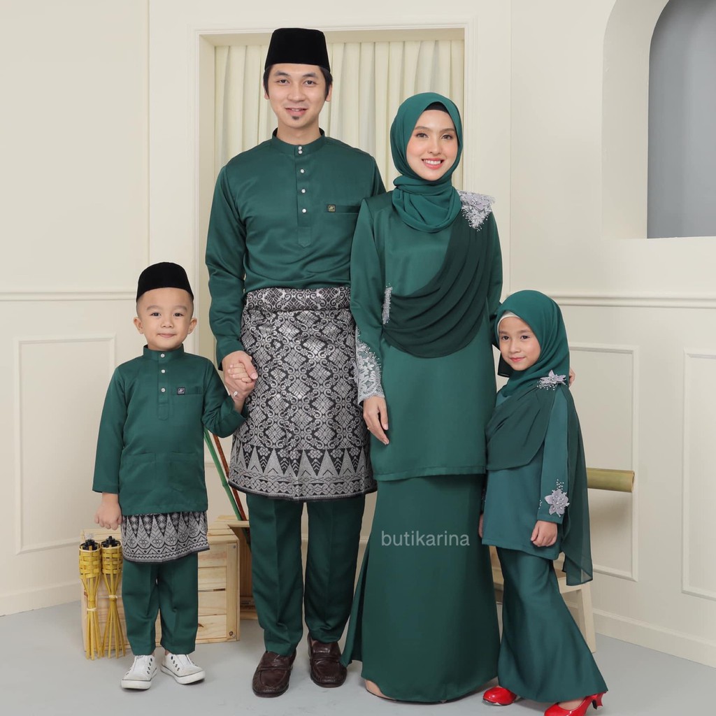 Baju Raya Sedondon Family Hijau Price Promotion Nov 2021 Biggo Malaysia