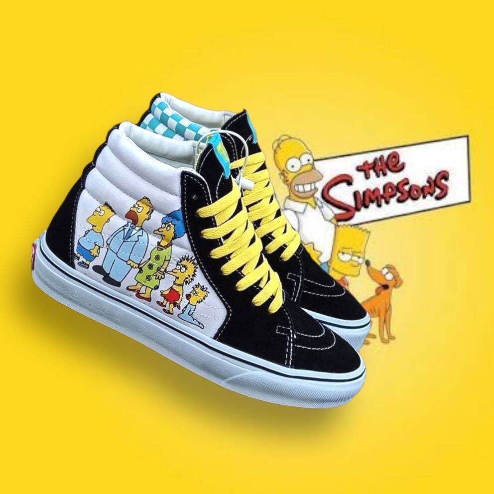 simpson high top vans