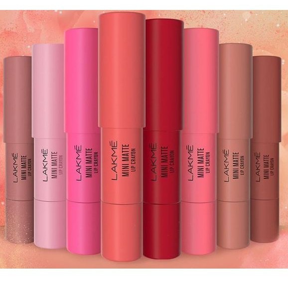 lakme lip crayon combo