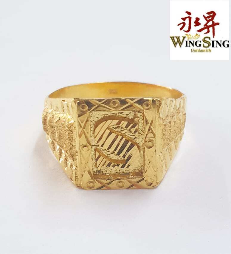 916 Gold Men Ring Price Promotion Jul 21 Biggo Malaysia