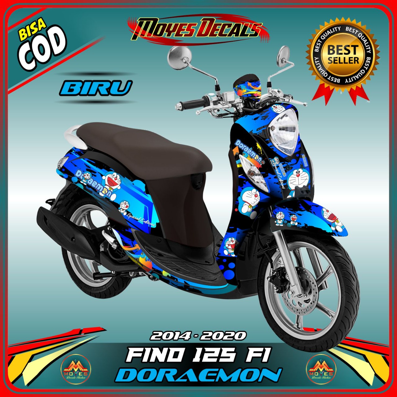 Harga Stiker Motor Fino 125 Full Body Variasi Terbaru Februari 2022 BigGo Indonesia