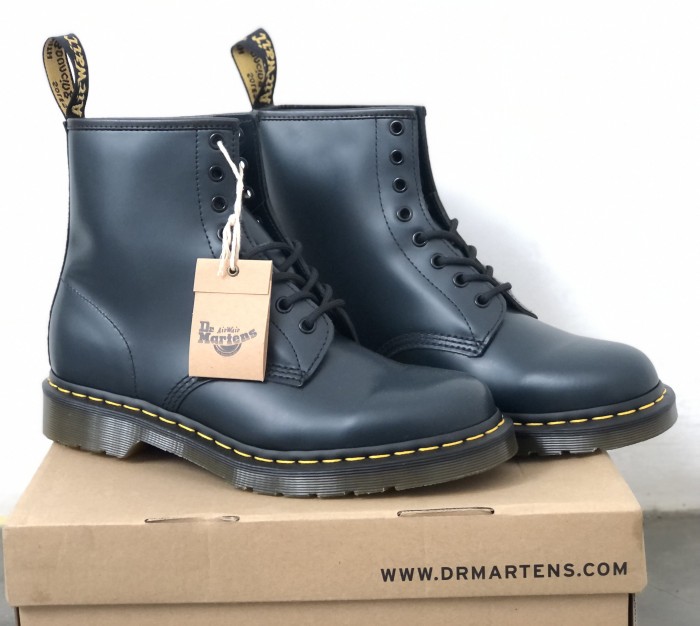 dr martens navy blue