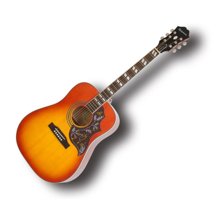 epiphone hummingbird pro fcb