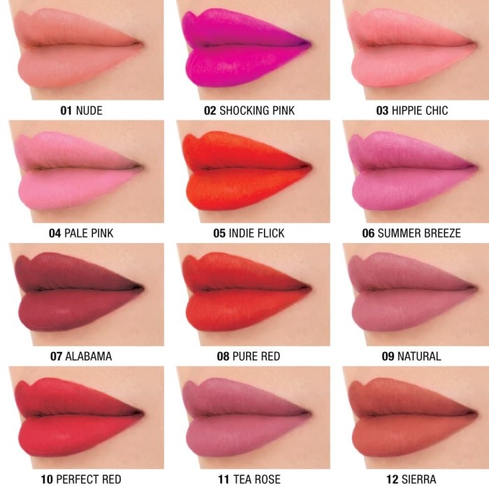 nyx matte lipstick sierra