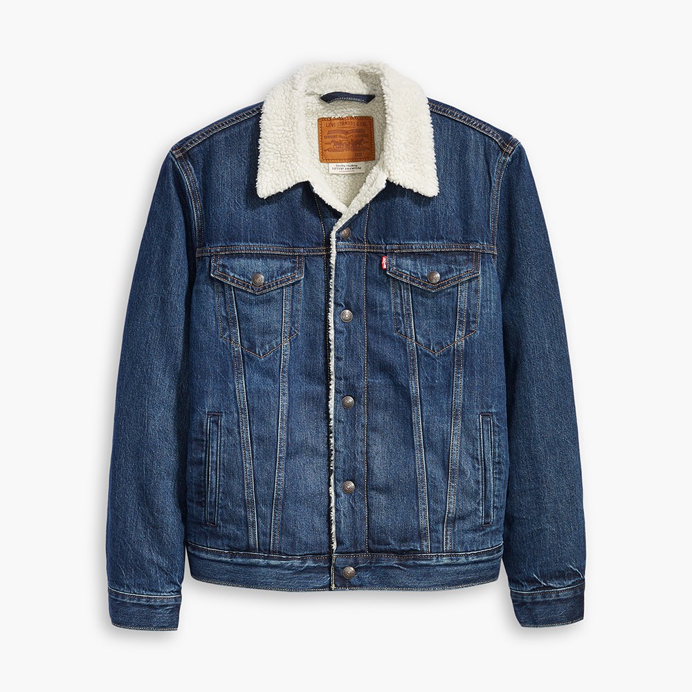 levis denim jacket sherpa