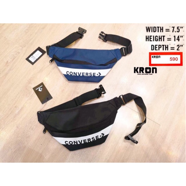 converse revolution waist bag