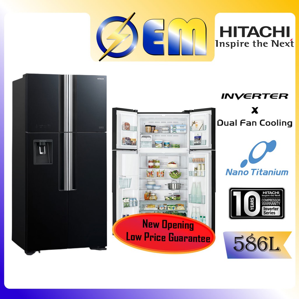 Hitachi Fridge W7p7m Price Promotion Dec 21 Biggo Malaysia