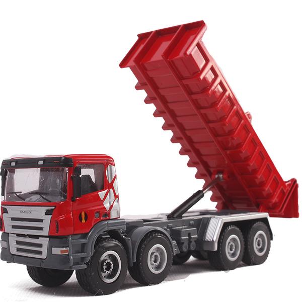 【w先生】华一 hy truck 1:50 1/50 砂石车卡车 工程车 金属模型 合金