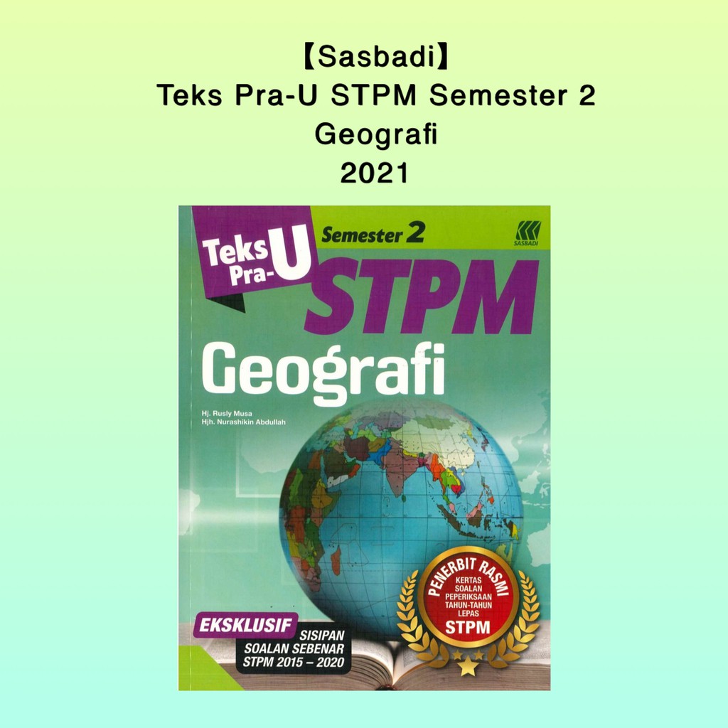 Geografi Stpm Soalan Price Promotion Nov 2021 Biggo Malaysia