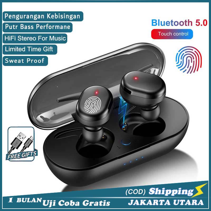 Harga H6 Tws Wireless Headset Earbuds 