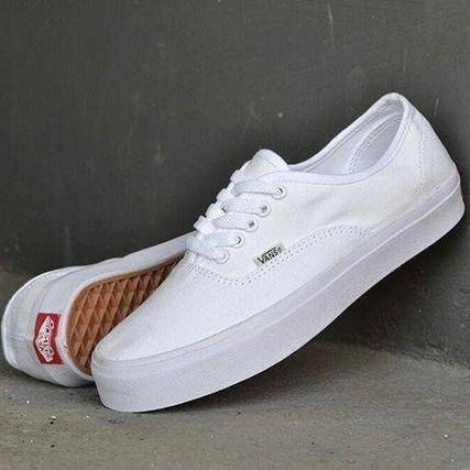 authentic all white vans