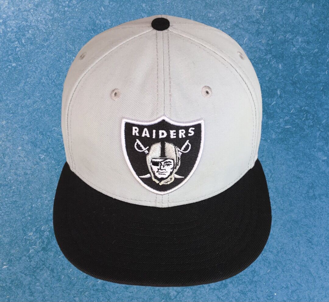 raiders flat cap