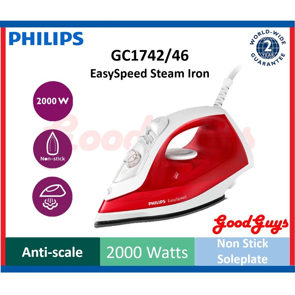 philips steam iron gc1742